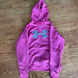 Pink Under Armour Hoodie